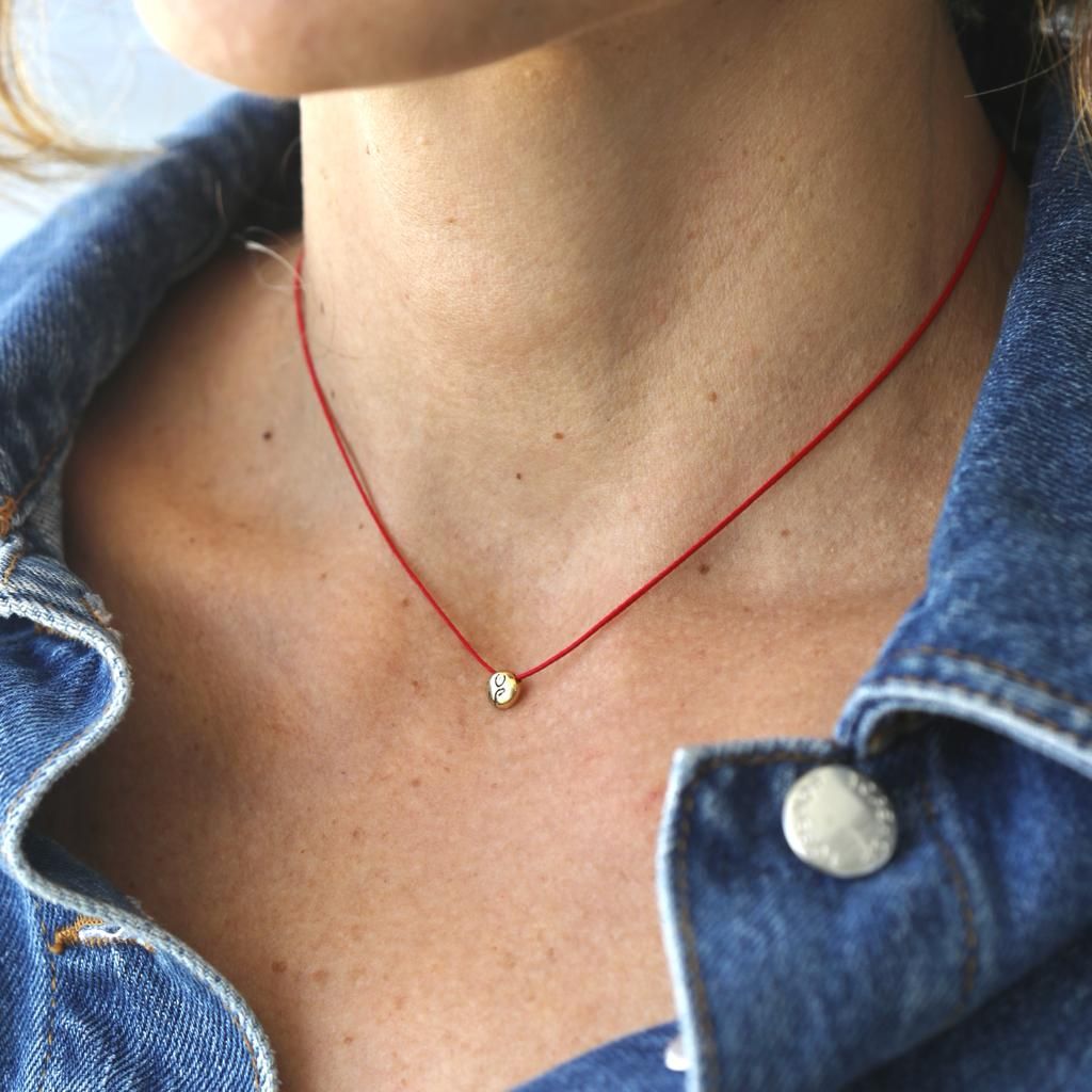 Mini Be Strong 14K Gold Vermeil Necklace