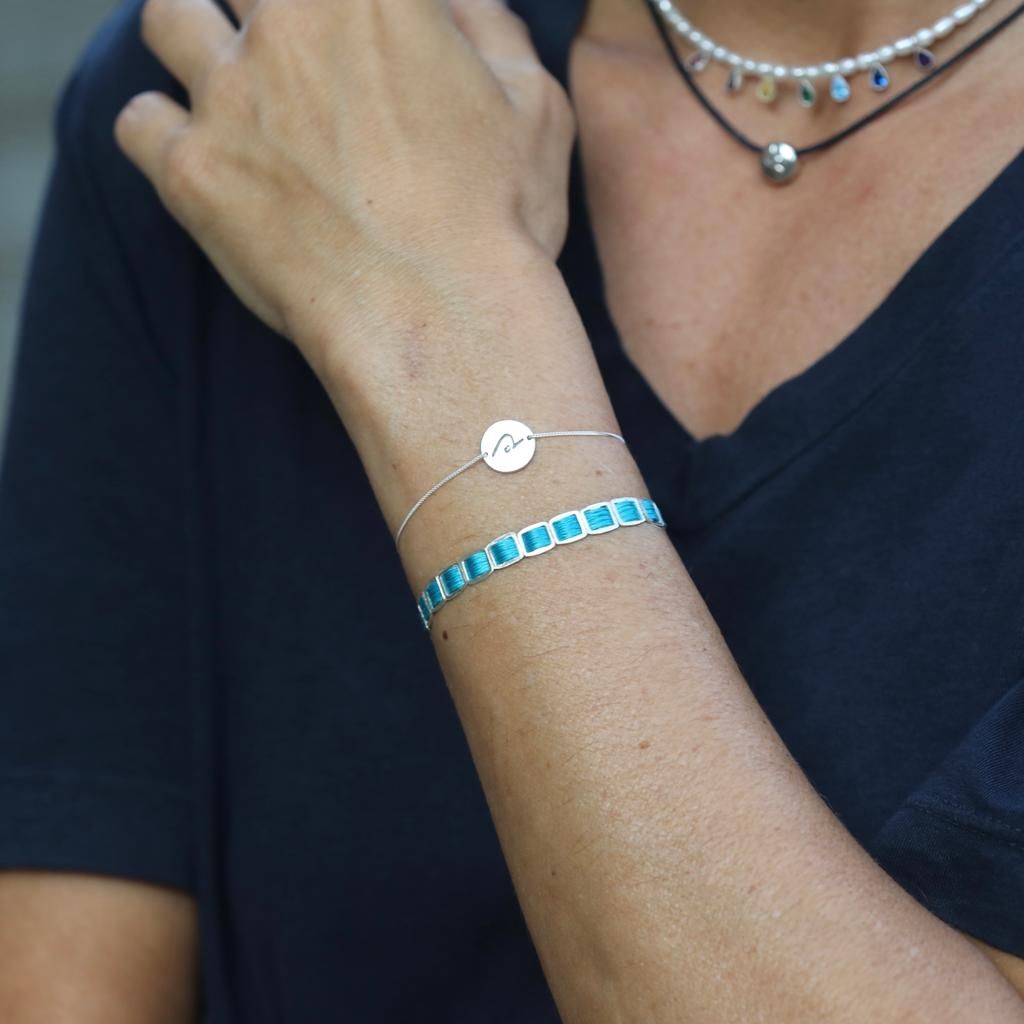 BE PURE Silver bracelet