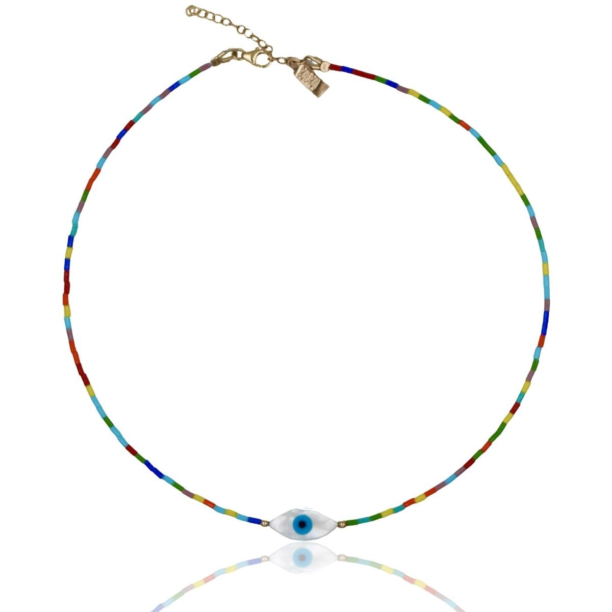 Third Eye Colorful Necklace