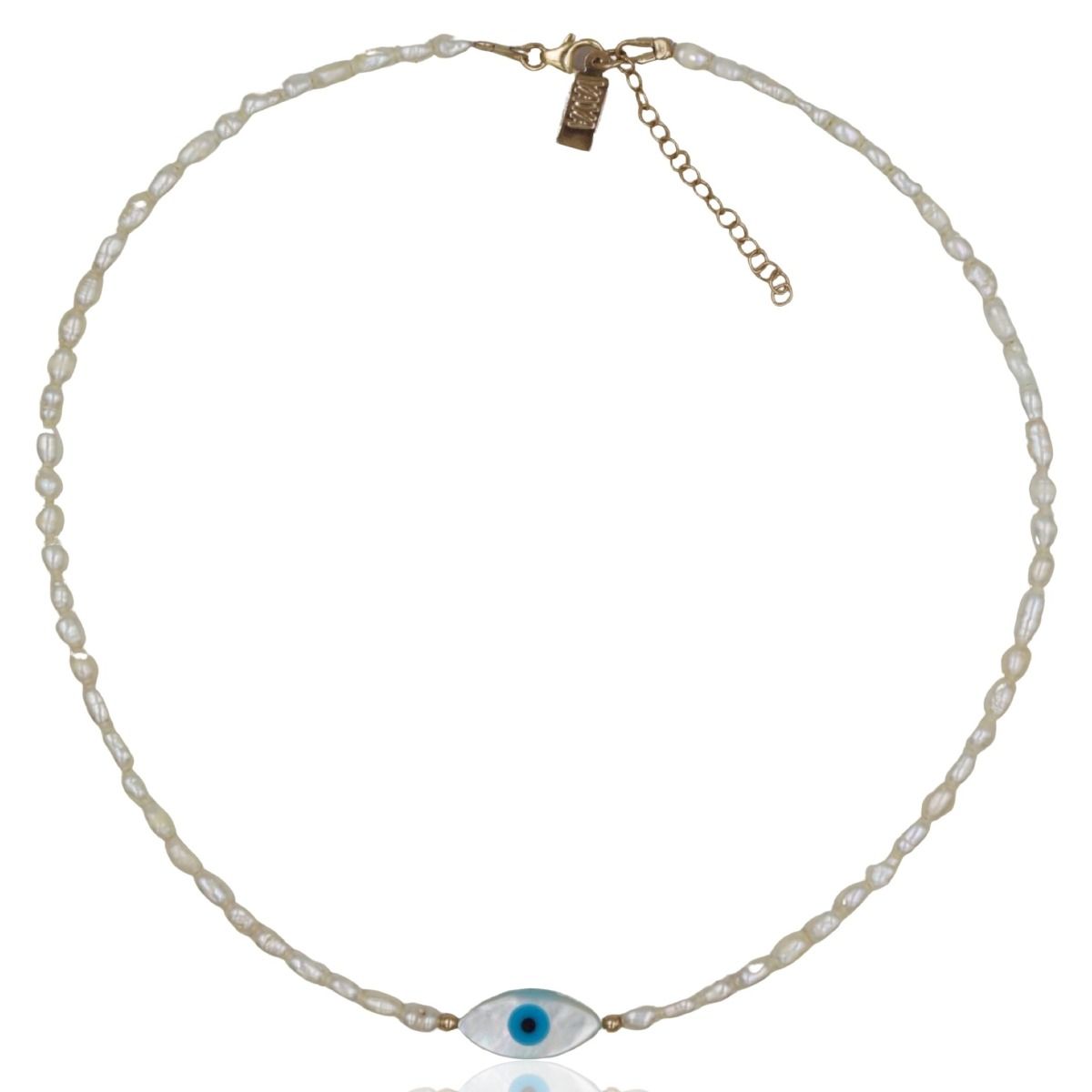 Third Eye Pearl Necklace