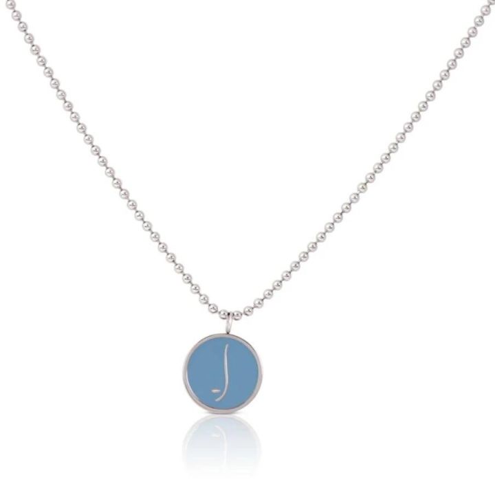 BE FREE - Necklace with Blue Pendant