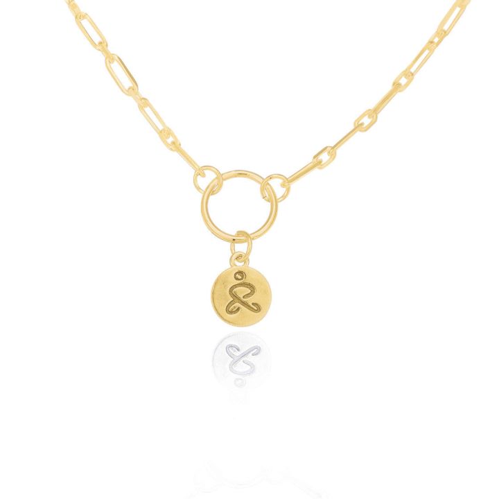 Just Be - 18K Gold Plated Bold Link Necklace
