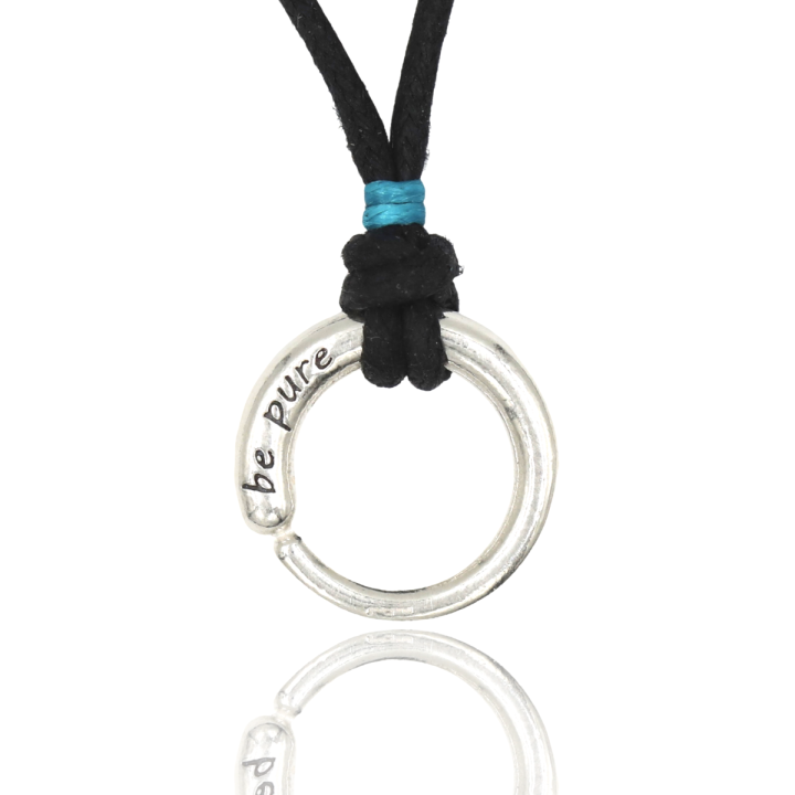 BE PURE - Ensō Sterling Silver Pendant
