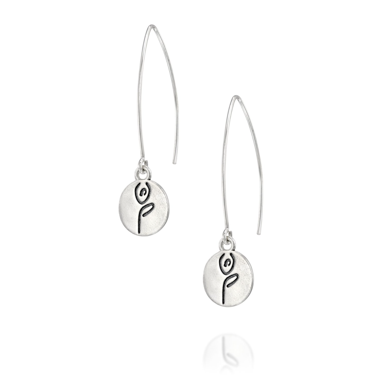 BE STRONG -  Sterling Silver Earrings
