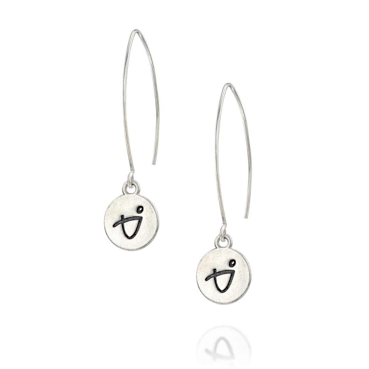 BE BRAVE -  Sterling Silver Earrings