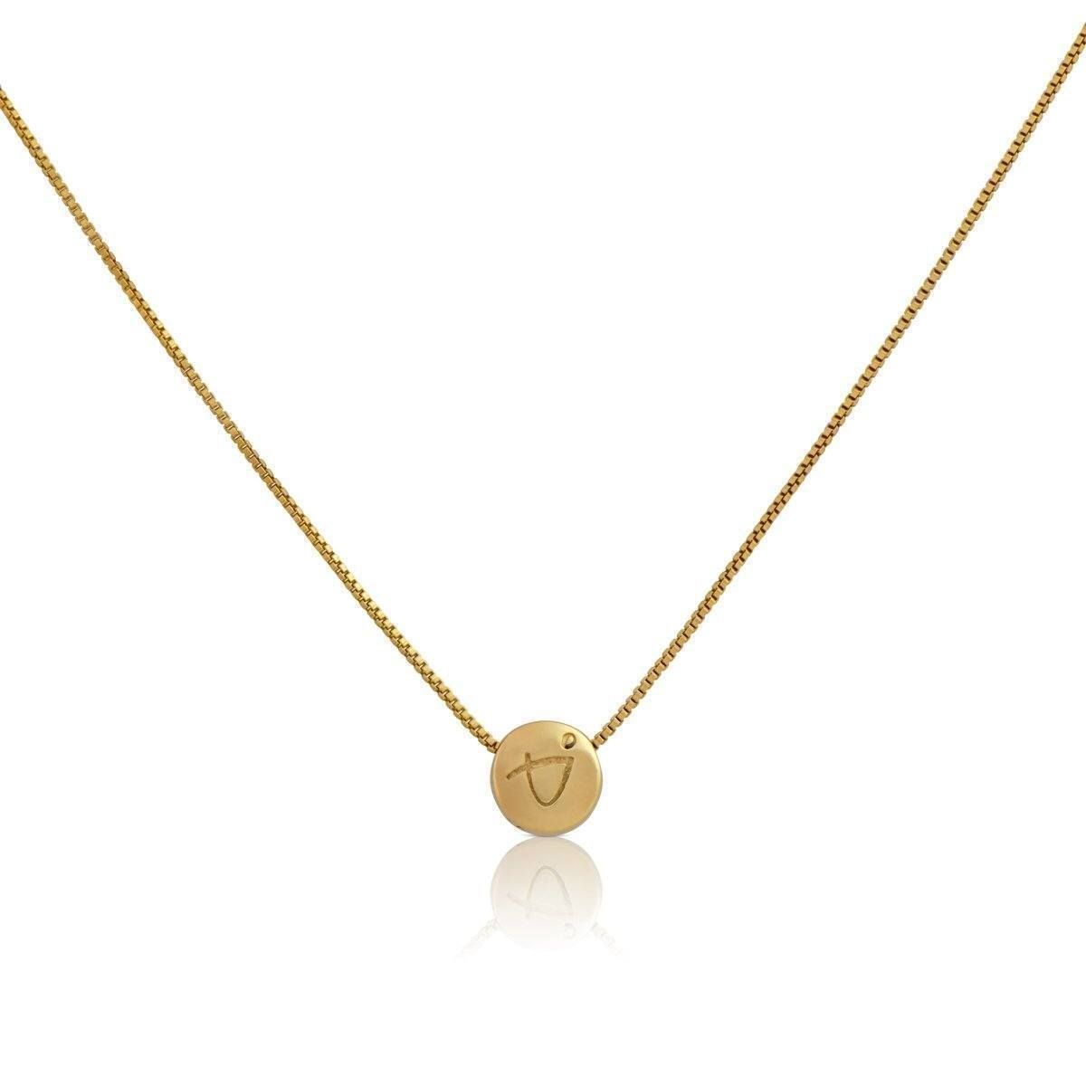 BE BRAVE - 14K Gold Vermeil Necklace