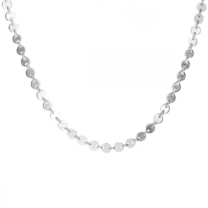 Dainty Spark Silver Necklace