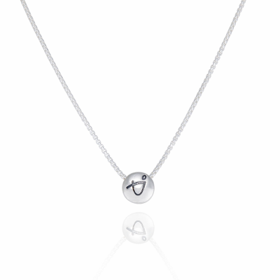Men's BE BRAVE - Sterling Silver Chain Necklace