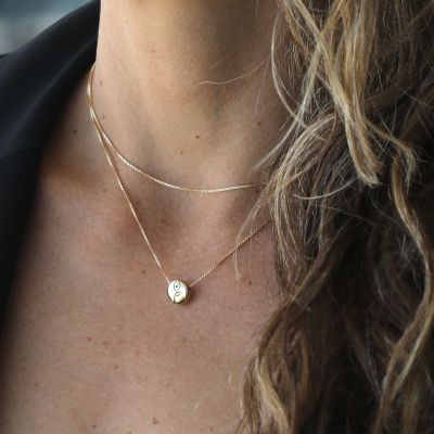 Be Strong - 14K Gold Vermeil Necklace