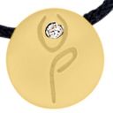 With 0.01 ct  Diamond