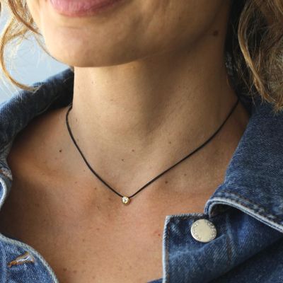 Mini Be Strong 14K Gold Vermeil Necklace