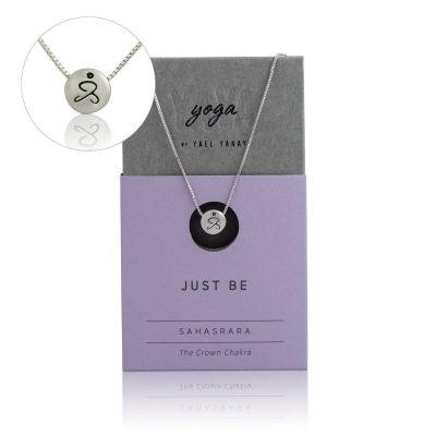 Just Be - Sterling Silver Pendant Box Chain Necklace