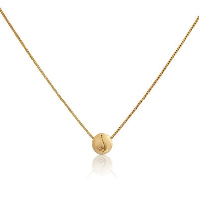 BE FREE - 14K Gold Vermeil Pendant Necklace