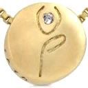 With 0.01 ct Hi/Si genuine Diamond