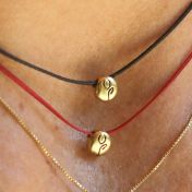 Mini Be Strong 14K Gold Vermeil Necklace