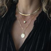 BE STRONG - 18K Gold Plated Necklace