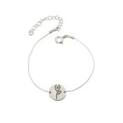 Be strong bracelet in sterling silver