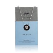 BE PURE - Sterling Silver Pendant Ball Chain Necklace