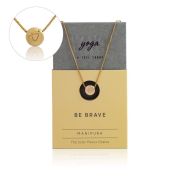 BE BRAVE - 14K Gold Vermeil Necklace