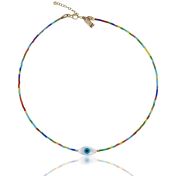 Third Eye Colorful Necklace