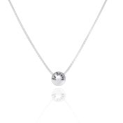 Men's BE BRAVE - Sterling Silver Chain Necklace