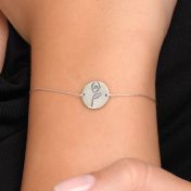 Be strong bracelet in sterling silver