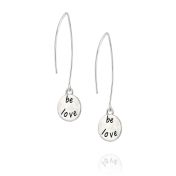 BE LOVE -  Sterling Silver Earrings