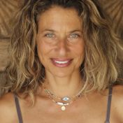 JUST BE -  14K Gold vermeil pendant with baroque pearl necklace