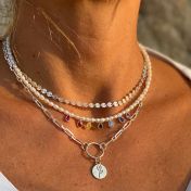 Be Strong - Sterling Silver Bold Link Necklace