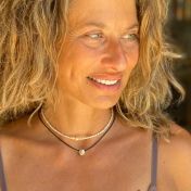 Be Love Sterling Silver Pendant on Black Cord