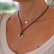 BE BRAVE - Ensō Sterling Silver Pendant
