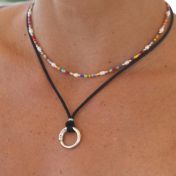 BE LOVE - Ensō Sterling Silver Pendant