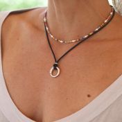 BE LOVE - Ensō Sterling Silver Pendant