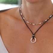 BE LOVE - Ensō Sterling Silver Pendant