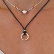 BE LOVE - Ensō Sterling Silver Pendant