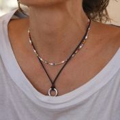 Be Strong - Ensō Sterling Silver Pendant