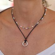 Be Strong - Ensō Sterling Silver Pendant