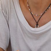 Be Strong - Ensō Sterling Silver Pendant