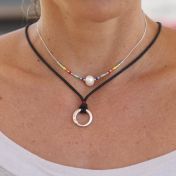 Be Strong - Ensō Sterling Silver Pendant