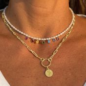Be Strong - 18K Gold Plated Bold Link Necklace