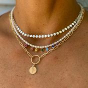 Be Strong - 18K Gold Plated Bold Link Necklace