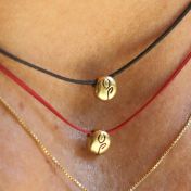 Mini Be Strong 14K Gold Vermeil Necklace