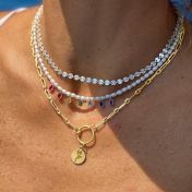 Be Strong - 18K Gold Plated Bold Link Necklace