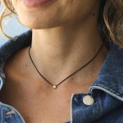 Mini Be Strong 14K Gold Vermeil Necklace