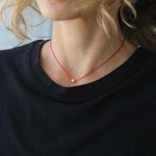 Mini Be Strong 14K Gold Vermeil Necklace