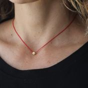 Mini Be Strong 14K Gold Vermeil Necklace