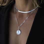 Herringbone Sterling Silver necklace