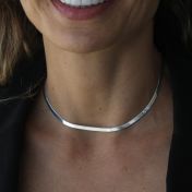Herringbone Sterling Silver necklace