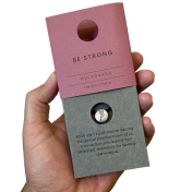 MEN'S BE STRONG - Sterling Silver Pendant