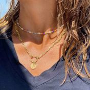 Be Strong - 18K Gold Plated Bold Link Necklace